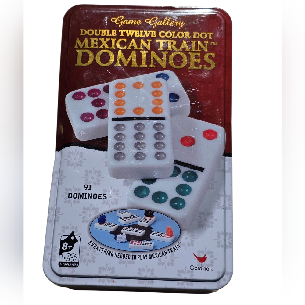 Mexican Train Dominoes Set